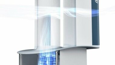 A bladeless wind turbine can generate 50% more electricity than solar panels on the roof of a house